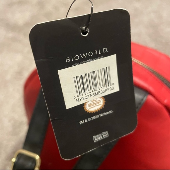 NWT Nintendo Super Mario Backpack - Picture 5 of 5